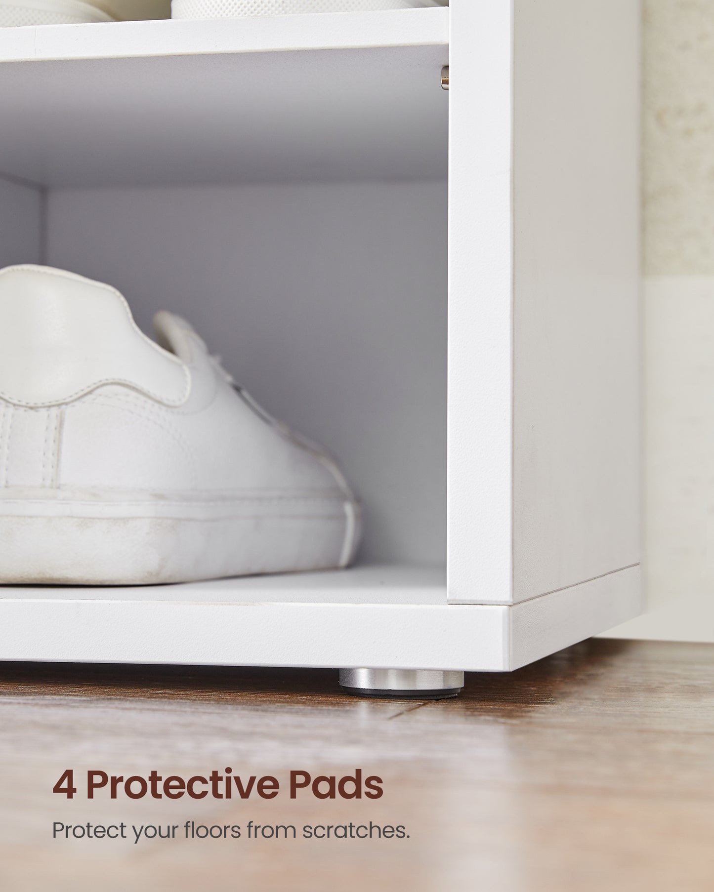 Shoe Rack Bench with Cushion 15 Compartments Storage Bench Shoe Bench for Entryway, 11.8 x 41.3 x 18.9 Inches