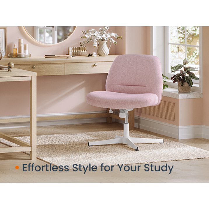 SONGMICS HOME Office Chair Pink