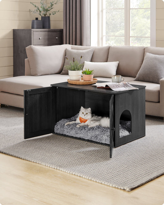 FEANDREA Cat Litter Box Enclosure