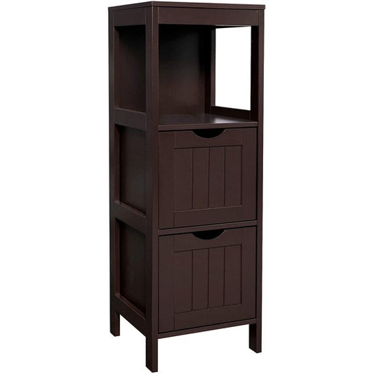 VASAGLE Bathroom Floor Cabinet, Bathroom Storage Organizer Rack Stand