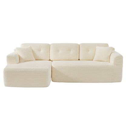 sofa white left