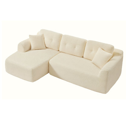sofa white left
