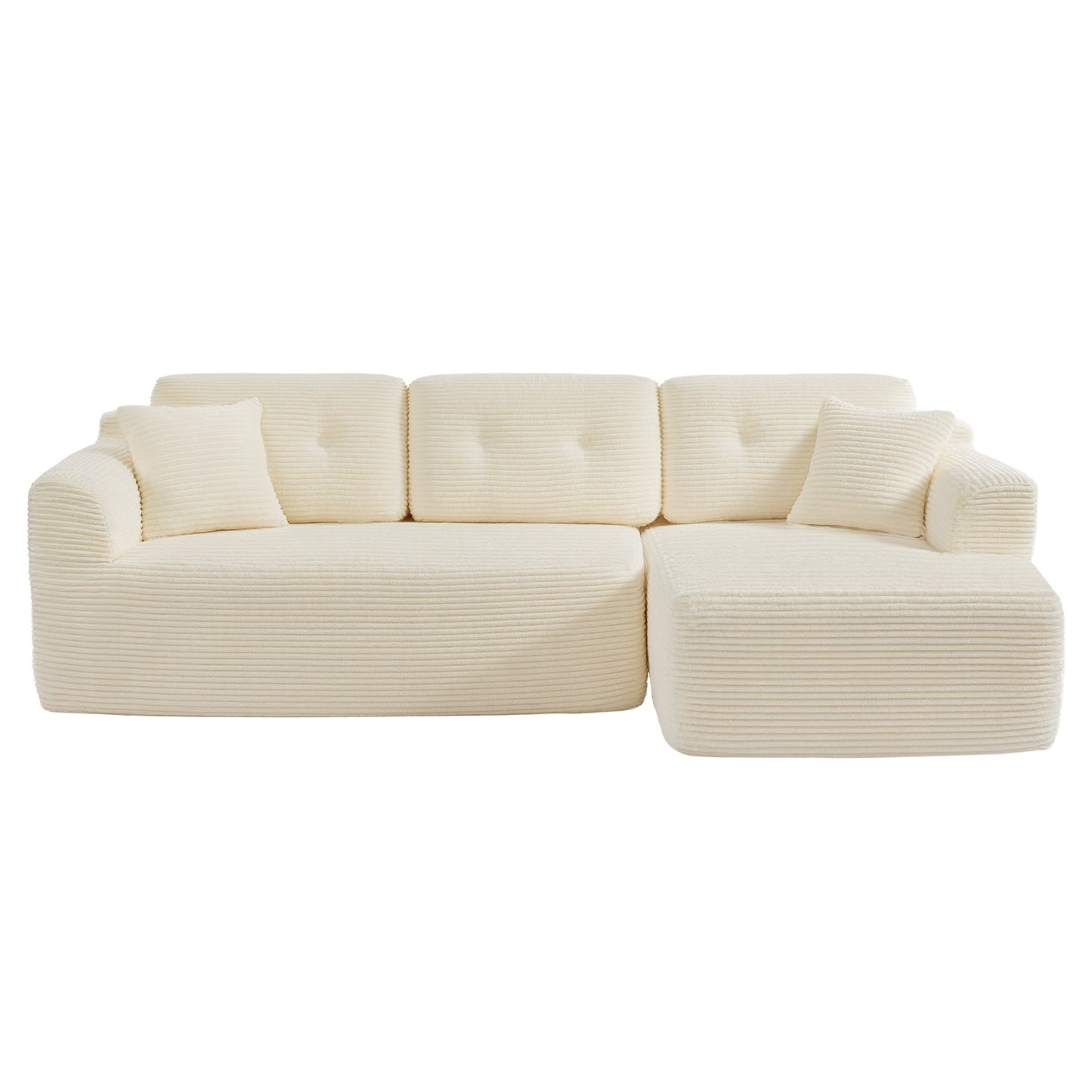 sofa right white