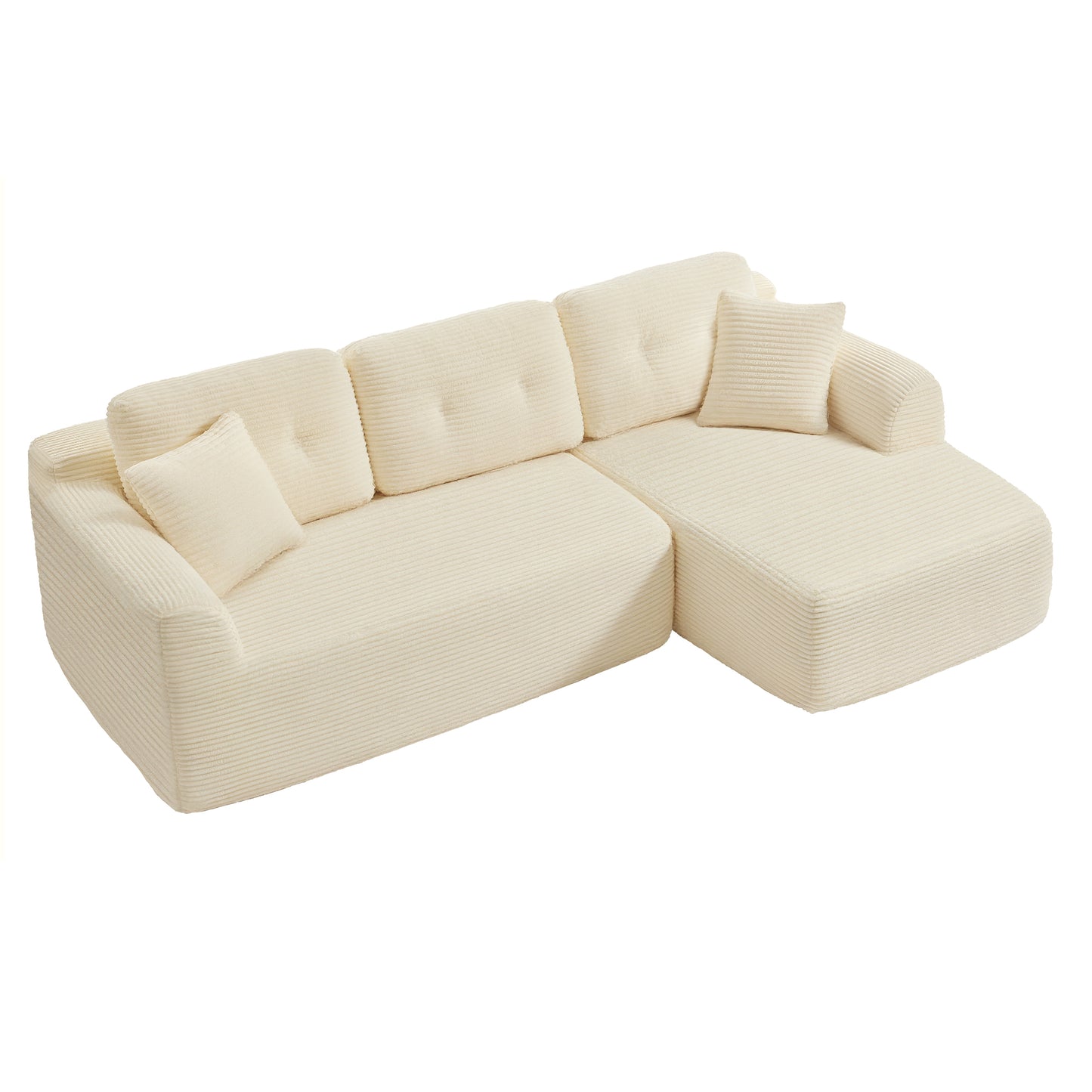 sofa right white
