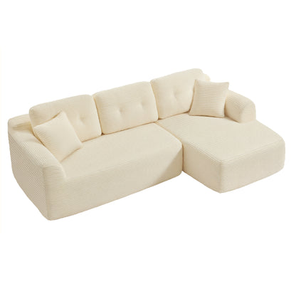 sofa right white