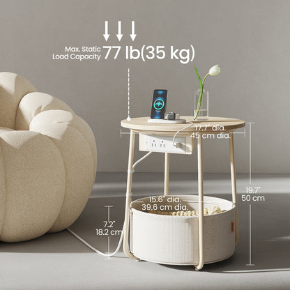 Nightstand with USB Ports