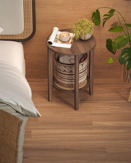 Round Side End Table