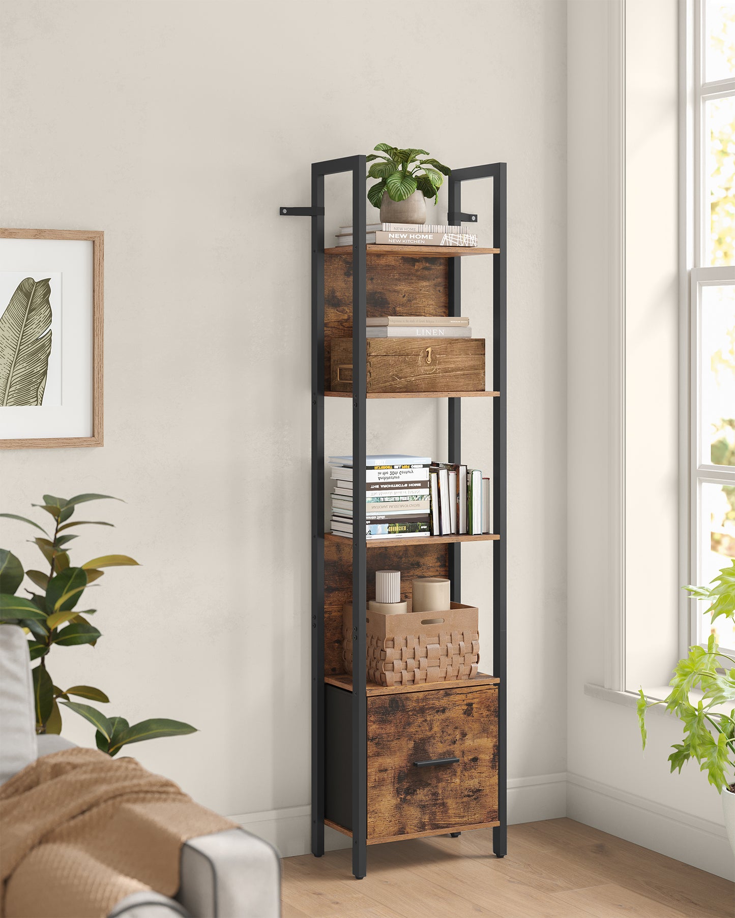 VASAGLE Ladder Shelves