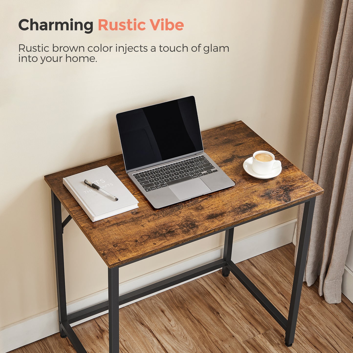 Computer Desk, Gaming Desk, Home Office Desk, Metal Frame Perfect for Maximizing Functionality
