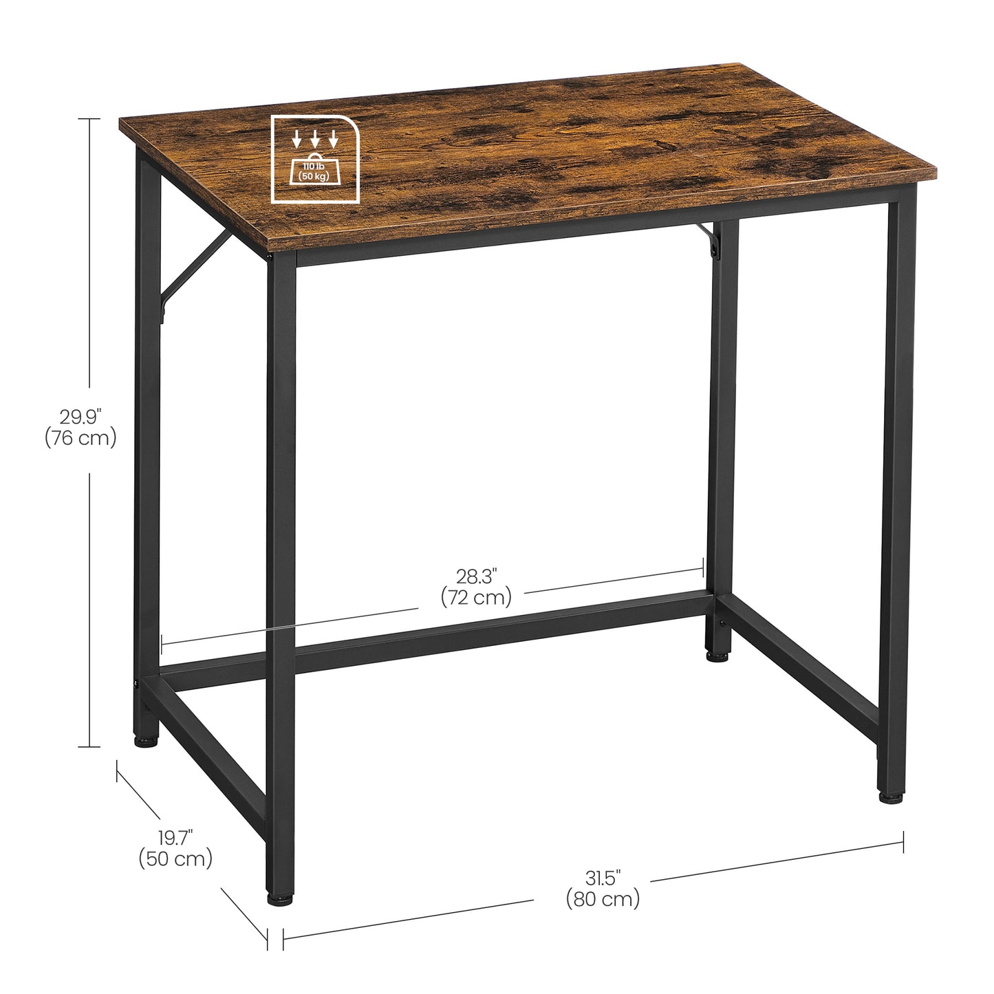 Computer Desk, Gaming Desk, Home Office Desk, Metal Frame Perfect for Maximizing Functionality