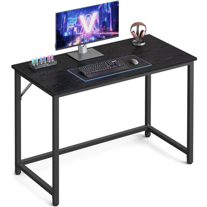 Industrial Style Computer Desk, Gaming Desk, Home Office Desk, Metal Frame, A Sturdy Metal Frame Gaming & Home Office Desk