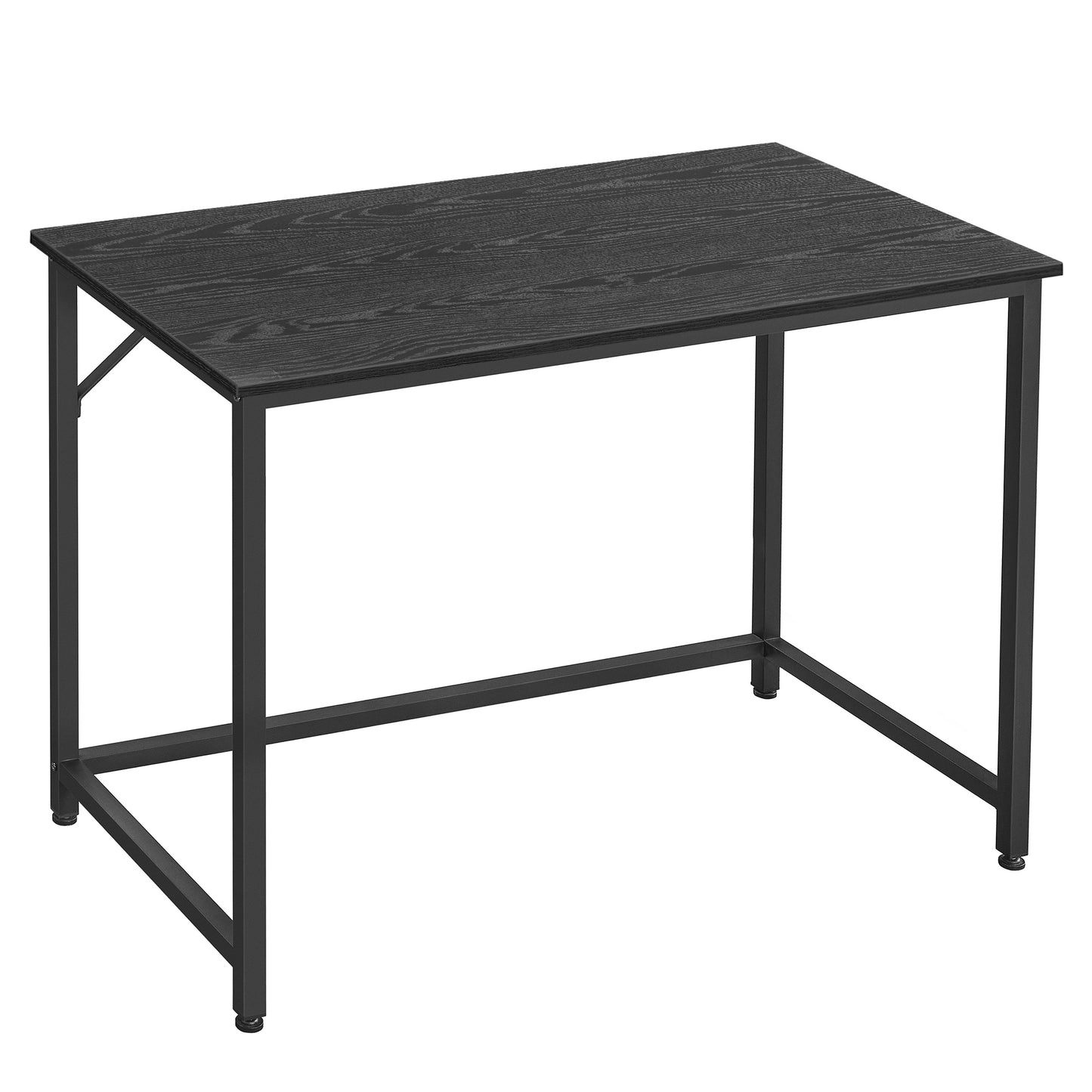 VASAGLE 39.4 Inch Computer Desk, Home Office Desk, Home Office Small Study Workstation, Simple Assembly, Steel Frame, 19.7”D x 39.4”W x 29.5”H, Black