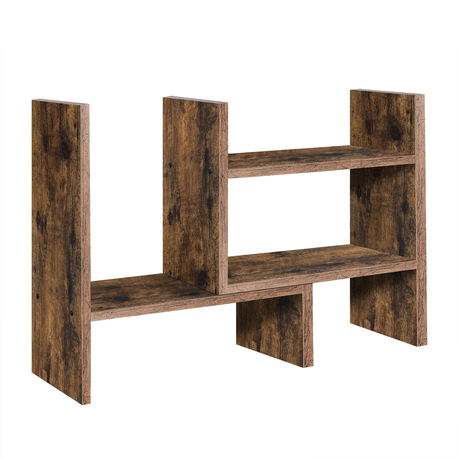 Desktop Organizer, Tabletop Storage Rack, 3 Adaptable Modules, Small W ...