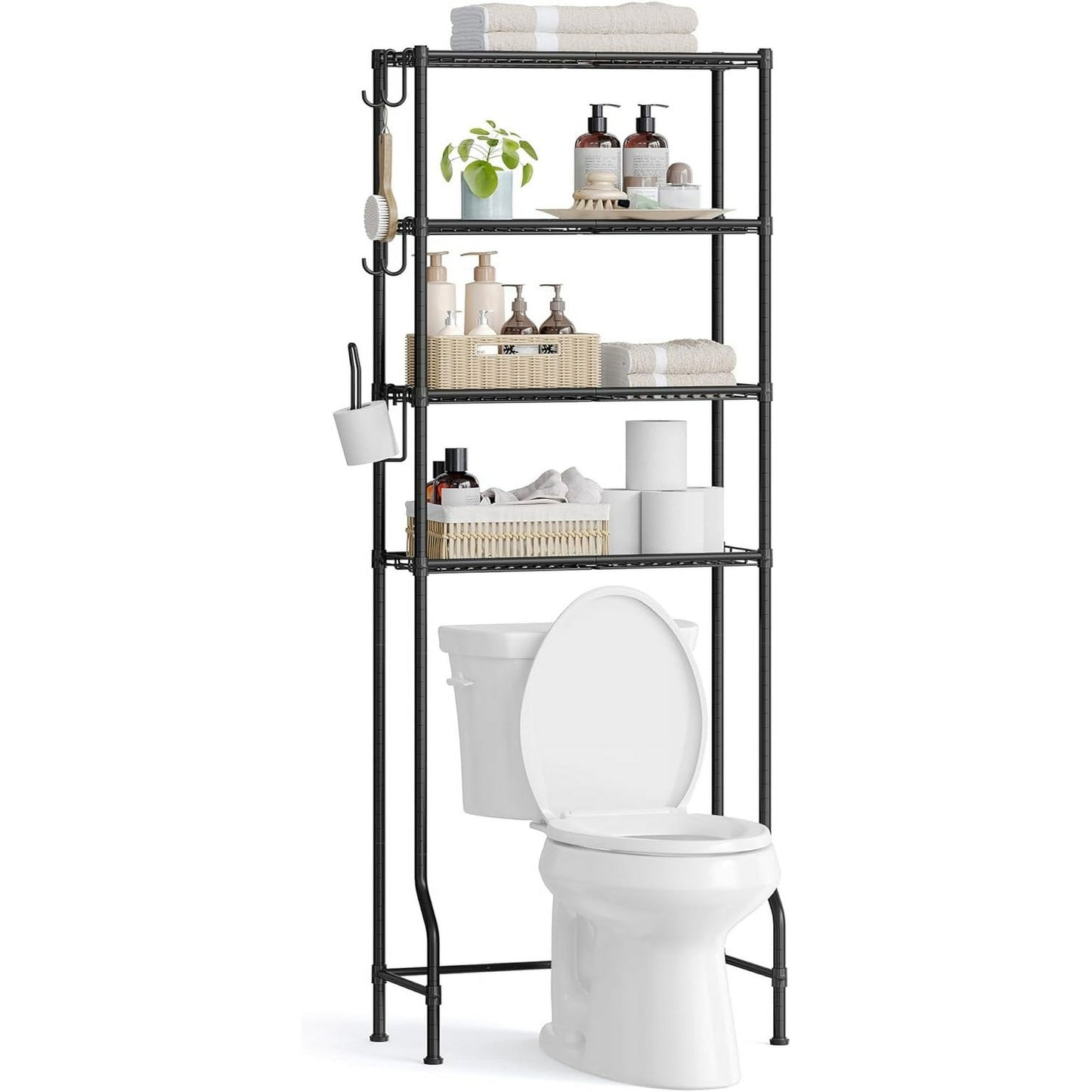 SONGMICS 4 Tier Over The Toilet Storage