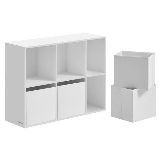 SONGMICS HOME Bookcase White