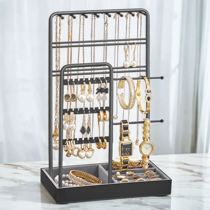 Accessory Organizer, Jewelry Display Holder for Women, Stand Jewelry Towers Saving Space