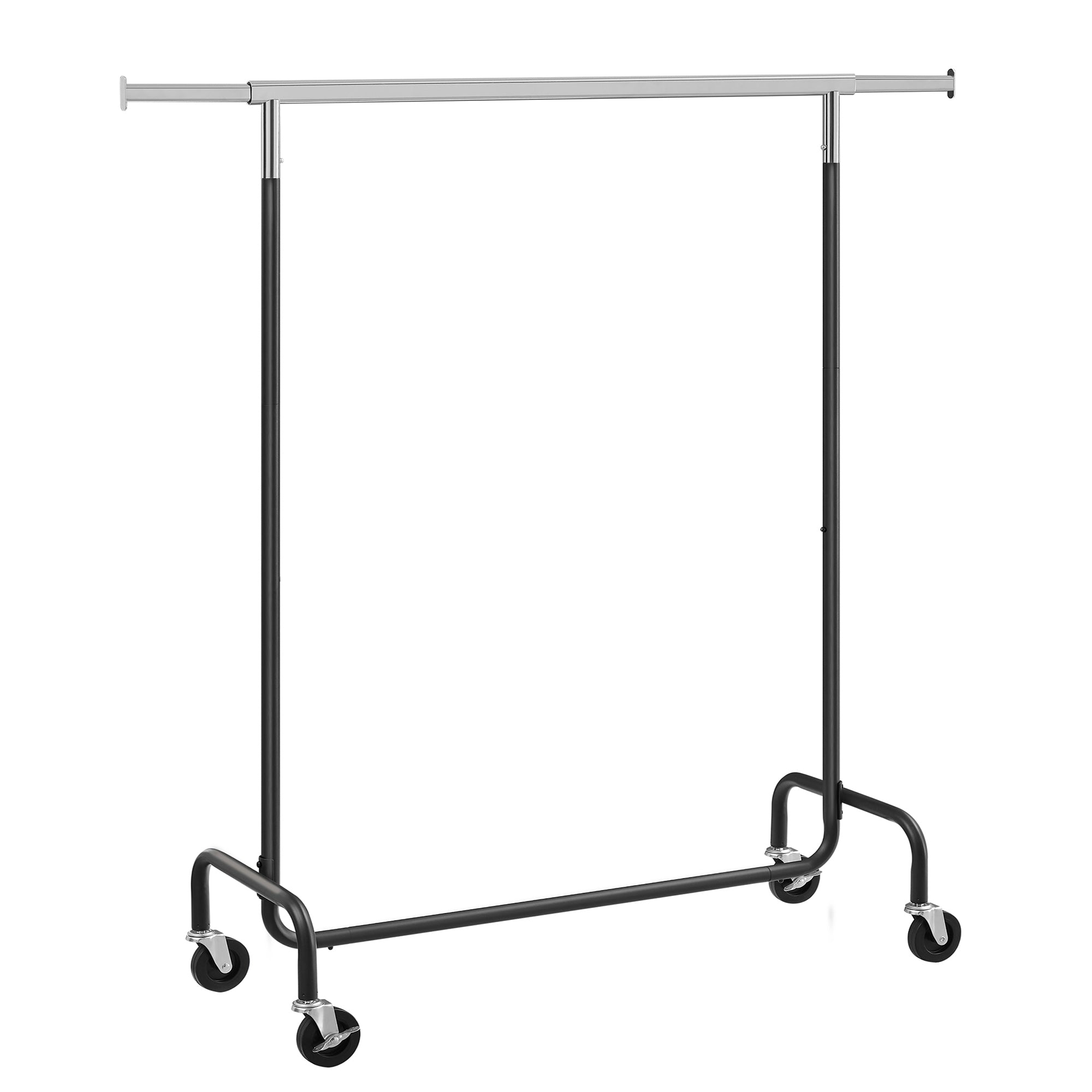 SONGMICS 286.6lb Clothes Garment Rack Heavy Duty Clothing Rack on Whee ...