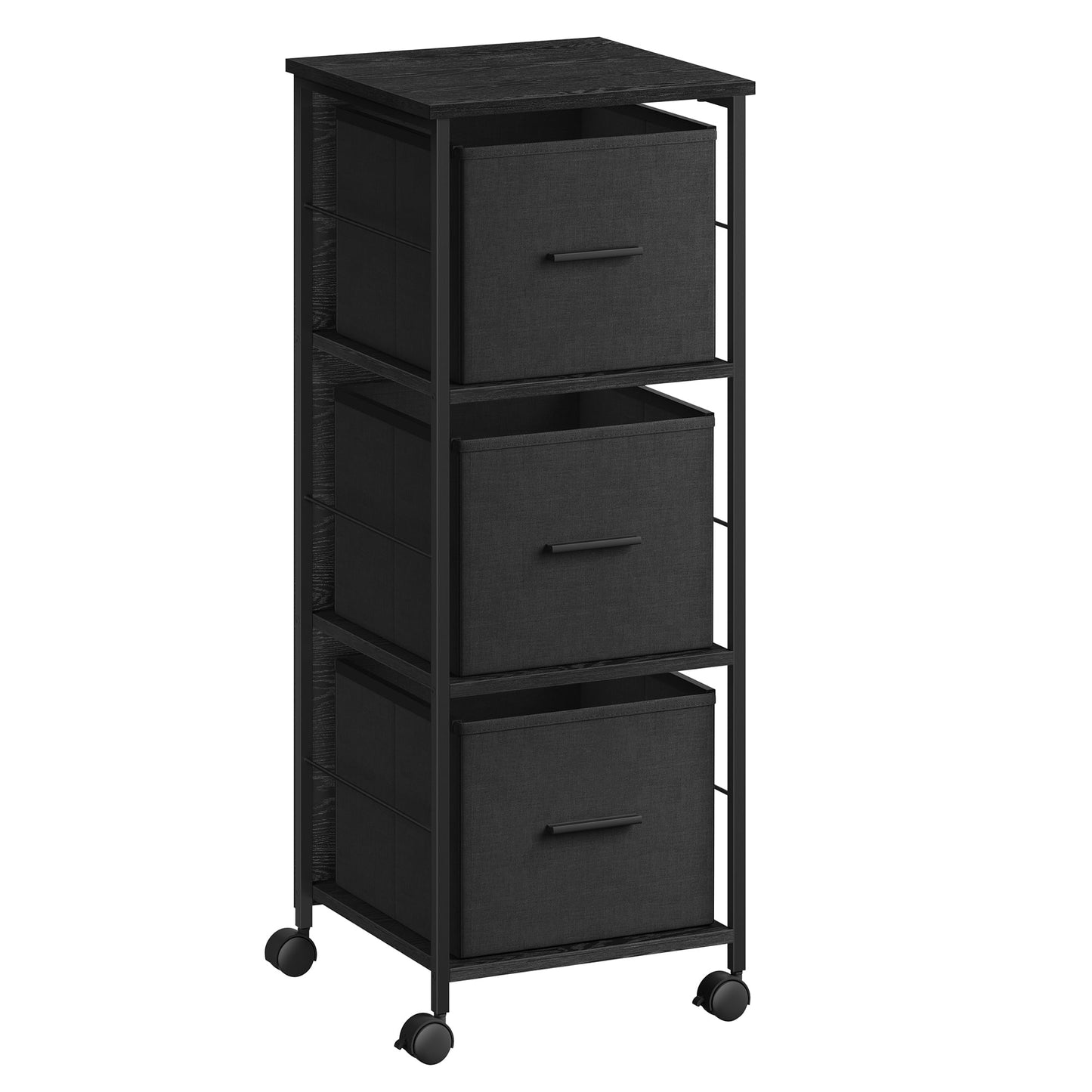 VASAGLE File Cabinet with 3 Drawers, Printer Stand, Cube Storage Shelf, for A4