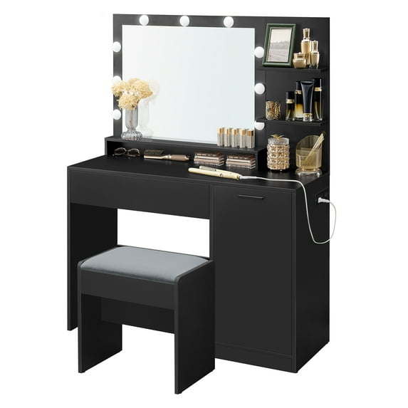 VASAGLE Vanity Desk